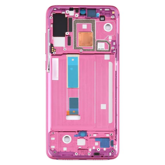 Front Housing LCD Frame Bezel Plate for Xiaomi Mi 9 Pro 5G (Red)