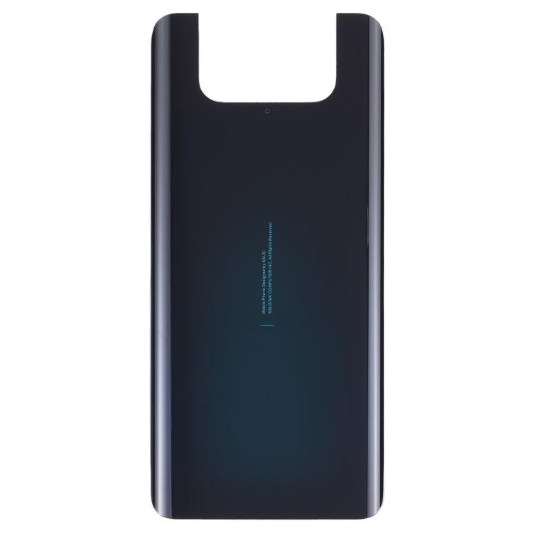 Glass Battery Back Cover for Asus Zenfone 7 ZS670KS(Black) - Back Cover by PMC TechLife | Online Shopping South Africa | PMC TechLife