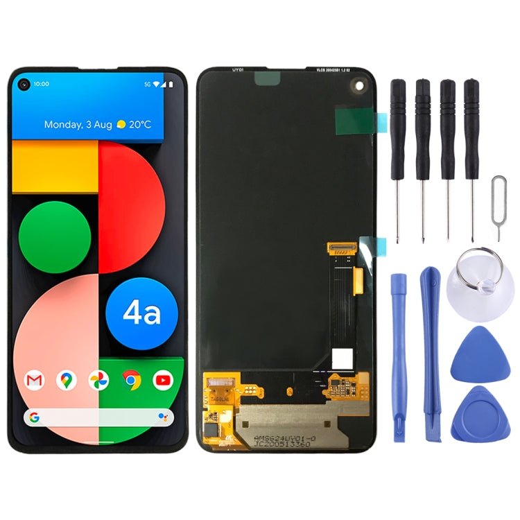 Original OLED LCD Screen for Google Pixel 4a 5G GD1YQ G025I with Digitizer Full Assembly - LCD Screen by PMC TechLife | Online Shopping South Africa | PMC TechLife