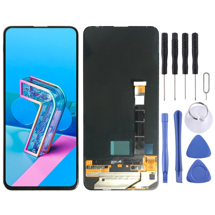 Original OLED LCD Screen for Asus ZenFone 7 / ZenFone 7 Pro ZS671KS ZS670KS with Digitizer Full Assembly (Black)