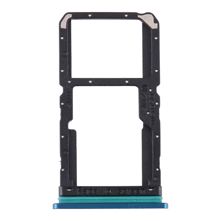 For OPPO Reno2 PCKM70 PCKT00 PCKM00 CPH1907  SIM Card Tray + SIM Card Tray / Micro SD Card Tray (Green) - Card Tray by PMC TechLife | Online Shopping South Africa | PMC TechLife | Buy Now Pay Later Mobicred