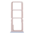 For OPPO A32 / A53 4G / A33 2020 / A53s / A11s PDVM00  SIM Card Tray + SIM Card Tray + Micro SD Card Tray(Blue) - free shipping - PMC TechLife - Order now!