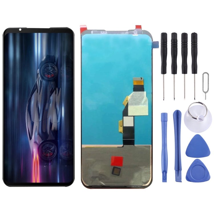 AMOLED LCD Screen for ZTE Nubia Red Magic 5G NX659J 2020 with Digitizer Full Assembly (Black) - free shipping - PMC TechLife - Order now!