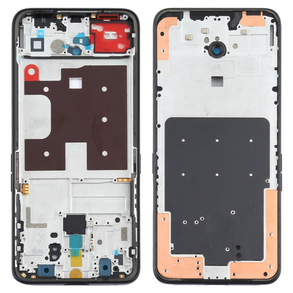 For OPPO Reno2 Z/Reno2 F PCKM70 PCKT00 CPH1945 CPH1951 CPH1989 Front Housing LCD Frame Bezel Plate (Black)