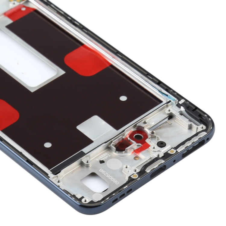 For OPPO Reno4 5G PDPM00, PDPT00, CPH2091 Front Housing LCD Frame Bezel Plate (Black) - Frame Bezel Plate by PMC TechLife | Online Shopping South Africa | PMC TechLife