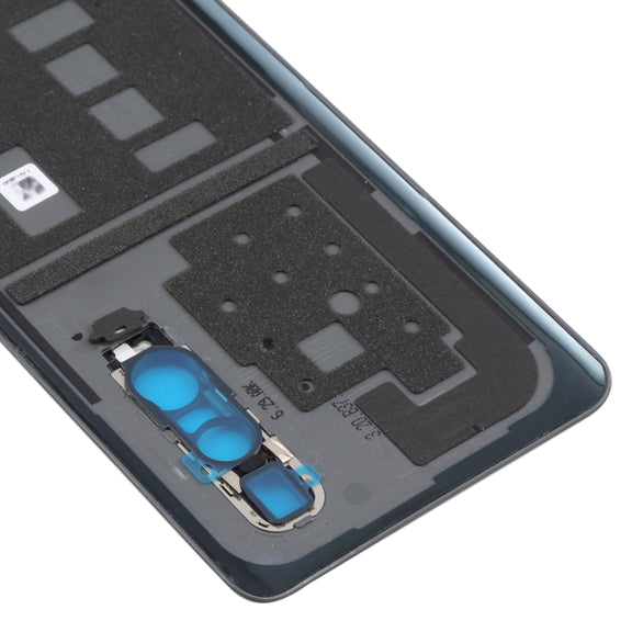 For OPPO Find X2 Pro CPH2025 PDEM30 Original Leather Material Battery Back Cover (Black)