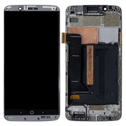 Original AMOLED LCD Screen for ZTE Axon 7 A2017 A2017U A2017G Digitizer Full Assembly With Frame (Grey)