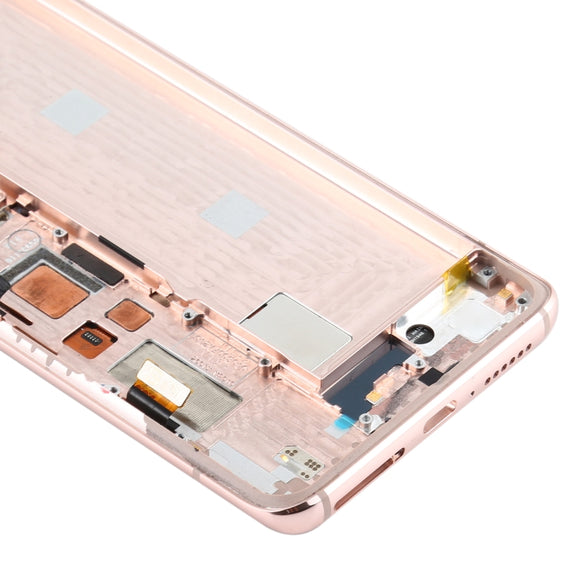 Original LCD Screen for Xiaomi Mi 10 5G / Mi 10 Pro 5GM2001J2G, M2001J2I S Version Digitizer Full Assembly with Frame(Gold)