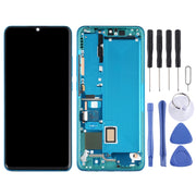Original LCD Screen and Digitizer Full Assembly With Frame for Xiaomi Mi CC9 Pro / Mi Note 10 / Mi Note 10 Pro(Green)