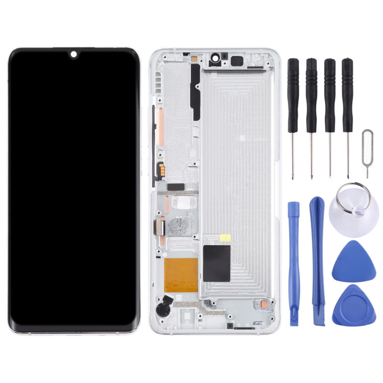 Original LCD Screen and Digitizer Full Assembly With Frame for Xiaomi Mi CC9 Pro / Mi Note 10 / Mi Note 10 Pro(White) - free shipping - PMC TechLife - Order now!