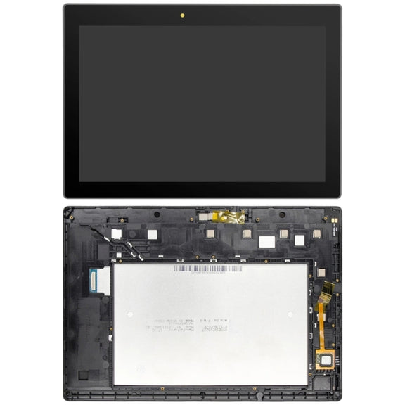 OEM LCD Screen for Lenovo Tab 3 10 Plus ZA0Y ZA0X TB3-X70L TB3-X70F TB3-X70N TB3-X70 Digitizer Full Assembly With Frame (Black)