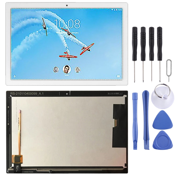 OEM LCD Screen for Lenovo TAB4 10 REL Tablet TB-X504F TB-X504M TB-X504L with Digitizer Full Assembly (White) - free shipping - PMC TechLife - Order now!