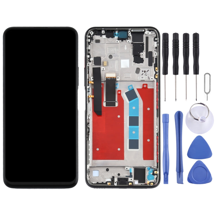 OEM LCD Screen for Huawei Honor X10 5G Digitizer Full Assembly with Frame(Black) - free shipping - PMC TechLife - Order now!