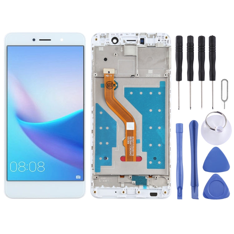 OEM LCD Screen for Huawei Enjoy 7 Plus/Y7 Prime Digitizer Full Assembly with Frame (White) - free shipping - PMC TechLife - Order now!