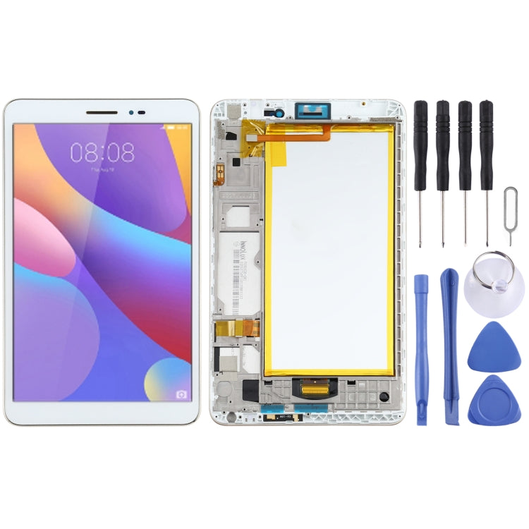 OEM LCD Screen for Huawei MediaPad T2 8.0 Pro JDN-W09 Digitizer Full Assembly with Frame(White) - LCD Screen by PMC TechLife | Online Shopping South Africa | PMC TechLife