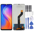 TFT LCD Screen for Tecno Spark 6 Air KE6, KE6j with Digitizer Full Assembly - free shipping - PMC TechLife - Order now!