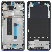 Original Front Housing LCD Frame Bezel Plate for Xiaomi Mi 10T Lite 5G M2007J17G (Black)
