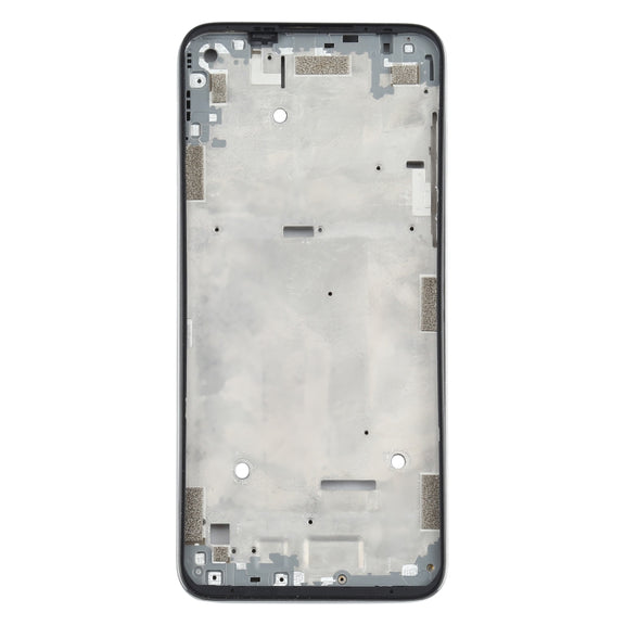 Front Housing LCD Frame Bezel Plate for Motorola Moto G Fast (Silver)