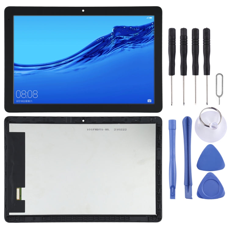 OEM LCD Screen for Huawei MediaPad T5 AGS2-W09/AGS-W19 Digitizer Full Assembly with Frame(Black) - free shipping - PMC TechLife - Order now!