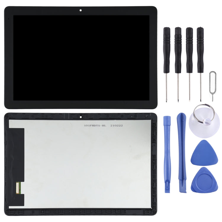 OEM LCD Screen for Huawei MediaPad T5 AGS2-W09/AGS-W19 Digitizer Full Assembly with Frame(Black) - free shipping - PMC TechLife - Order now!