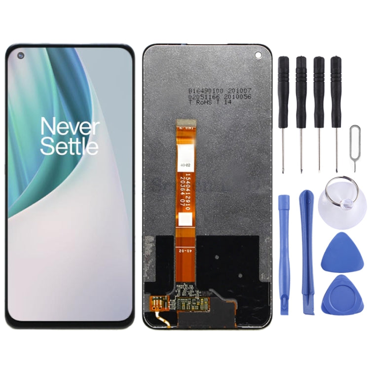 For OnePlus Nord N10 5G BE2029 with Digitizer Full Assembly OEM LCD Screen (Black) - free shipping - PMC TechLife - Order now!