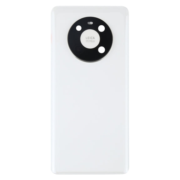 Original Battery Back Cover with Camera Lens Cover for Huawei Mate 40(White)
