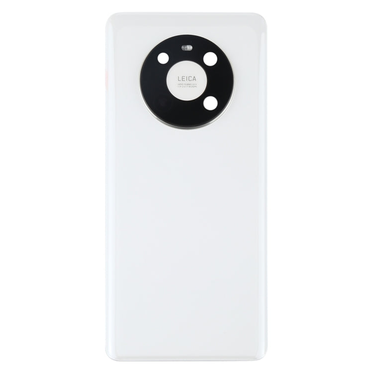 Original Battery Back Cover with Camera Lens Cover for Huawei Mate 40(White)
