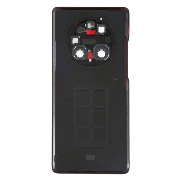 Original Battery Back Cover with Camera Lens Cover for Huawei Mate 40 Pro(Black)