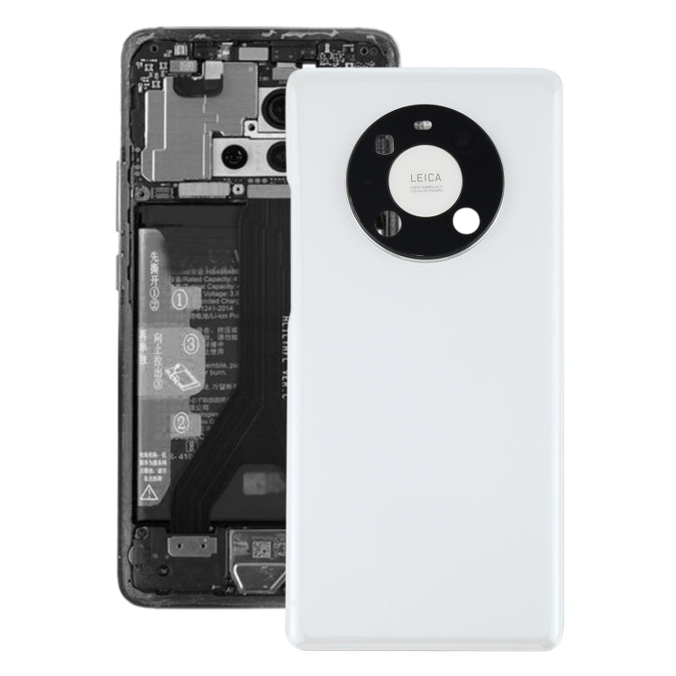 Original Battery Back Cover with Camera Lens Cover for Huawei Mate 40 Pro(White) - Back Cover by PMC TechLife | Online Shopping South Africa | PMC TechLife