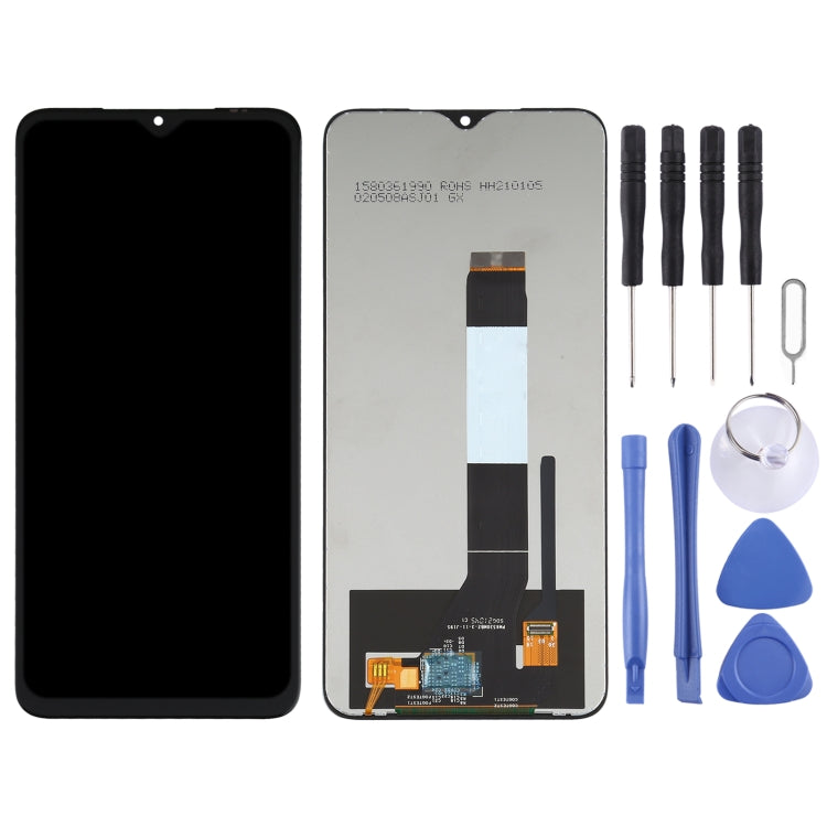 TFT LCD Screen for Xiaomi Redmi Note 9 4G/Poco M3 M2010J19SC M2010J19CG Digitizer Full Assembly with Frame