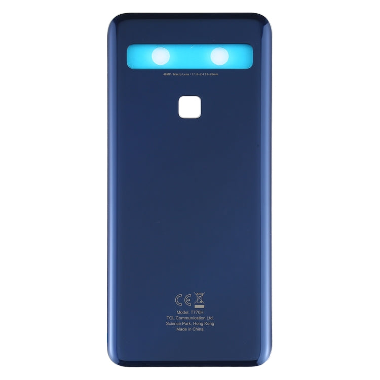 Original Battery Back Cover for TCL 10L (10 Lite) T770H(Blue) - For TCL by PMC TechLife | Online Shopping South Africa | PMC TechLife