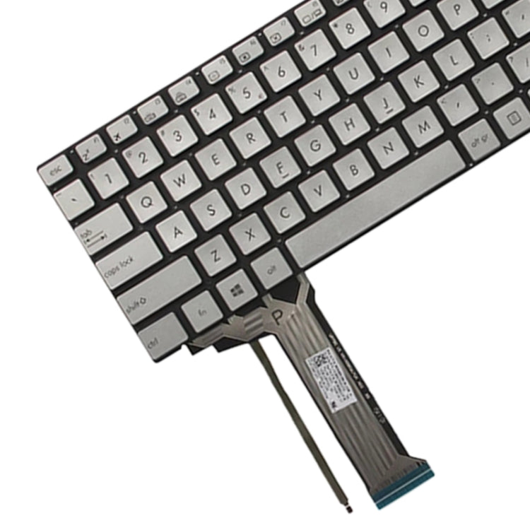 US Version Keyboard with Keyboard Backlight for Asus GL552 GL552J GL552JX GL552V GL552VL GL552VW N552VW N552VX G771JM G771JW(Silver) - Replacement Keyboards by PMC TechLife | Online Shopping South Africa | PMC TechLife