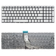 US Version Keyboard for HP 15-BS 15-BS000 15-BS100 15-BS500 15-BS600 15Q-BD 15-CC 17G-BR 15-BS004TX 15-BW (Silver) - Replacement Keyboards by PMC TechLife | Online Shopping South Africa | PMC TechLife | Buy Now Pay Later Mobicred
