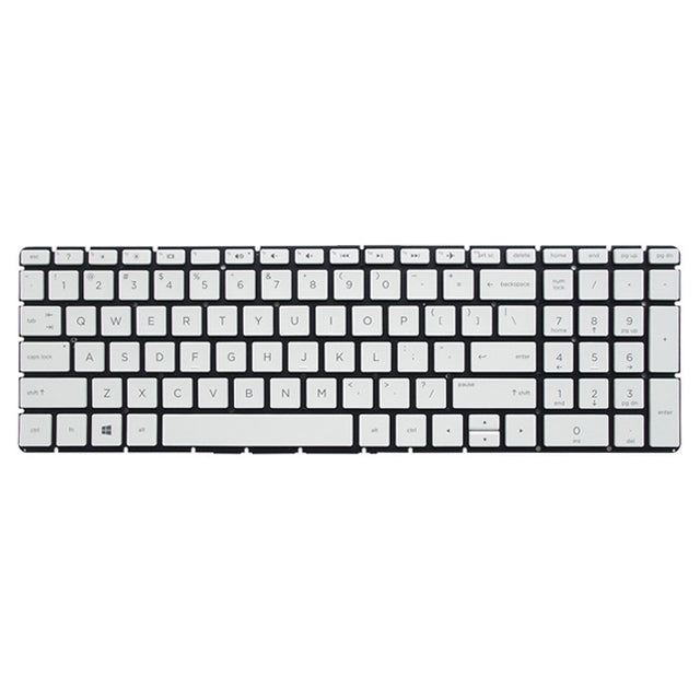 US Version Keyboard for HP 15-BS 15-BS000 15-BS100 15-BS500 15-BS600 15Q-BD 15-CC 17G-BR 15-BS004TX 15-BW (Silver) - Replacement Keyboards by PMC TechLife | Online Shopping South Africa | PMC TechLife | Buy Now Pay Later Mobicred