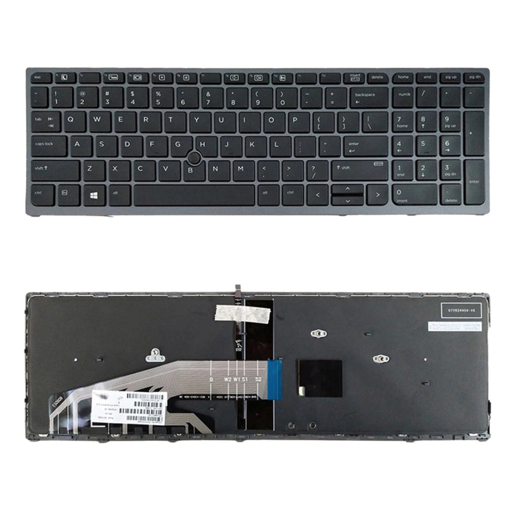 US Version Keyboard with Backlight for HP Zbook 15 17 G3 848311-001 - Replacement Keyboards by PMC TechLife | Online Shopping South Africa | PMC TechLife