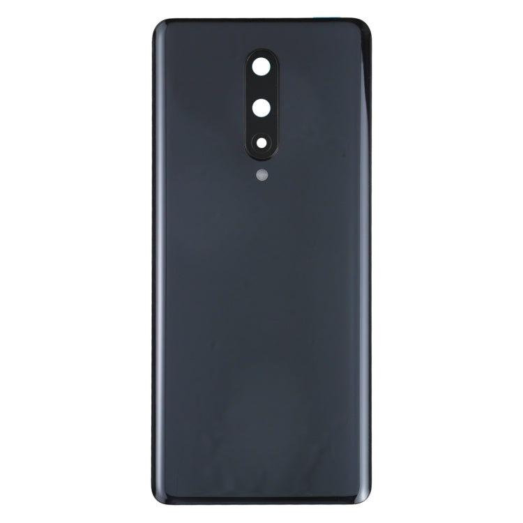 For OnePlus 8 Battery Back Cover with Camera Lens Cover (Black) - Back Cover by PMC TechLife | Online Shopping South Africa | PMC TechLife