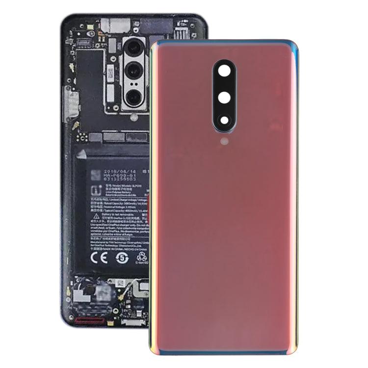 For OnePlus 8 Battery Back Cover with Camera Lens Cover (Silver) - Back Cover by PMC TechLife | Online Shopping South Africa | PMC TechLife