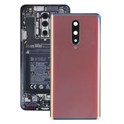 For OnePlus 8 Battery Back Cover with Camera Lens Cover (Silver)