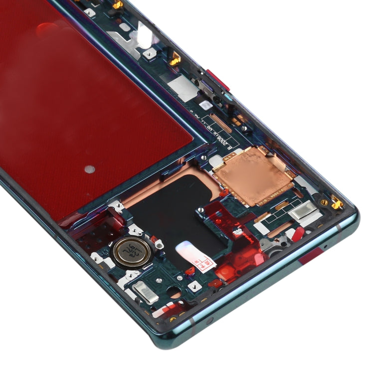 Original OLED LCD Screen for Huawei Mate 30 Pro Digitizer Full Assembly with Frame (Green)