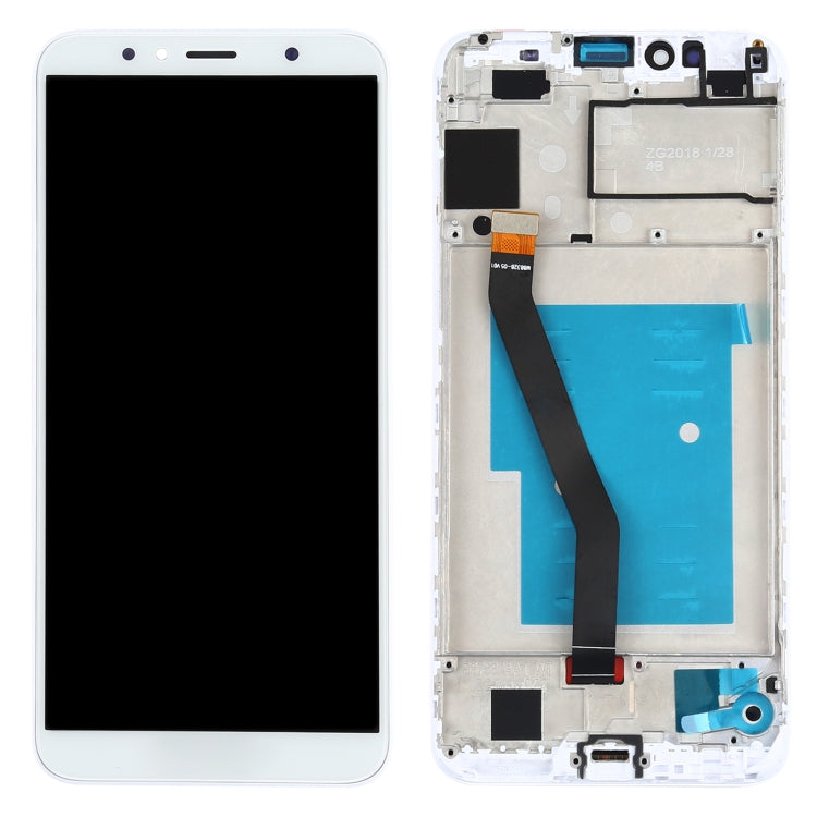 OEM LCD Screen for Huawei Y6 (2018) Digitizer Full Assembly with Frame(White) - free shipping - PMC TechLife - Order now!