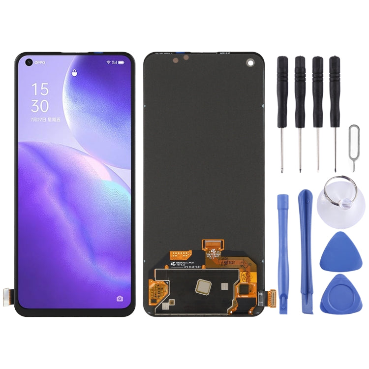 Original OLED Material LCD Screen and Digitizer Full Assembly for OPPO Reno5 5G / Reno7 5G PEGM00 PEGT00 - free shipping - PMC TechLife - Order now!