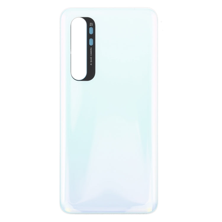 Original Battery Back Cover for Xiaomi Mi Note 10 Lite M2002F4LG M1910F4G(White) - Back Cover by PMC TechLife | Online Shopping South Africa | PMC TechLife