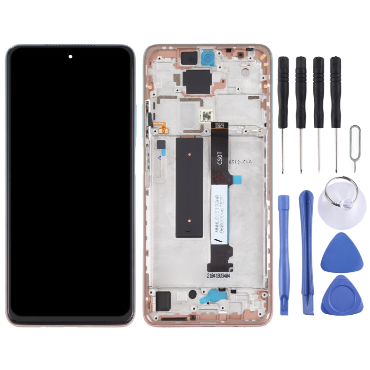 Original LCD Screen and Digitizer Full Assembly with Frame for Xiaomi Redmi Note 9 Pro 5G / Mi 10T Lite 5G M2007J17C M2007J17G (Rose Gold Beach) - free shipping - PMC TechLife - Order now!
