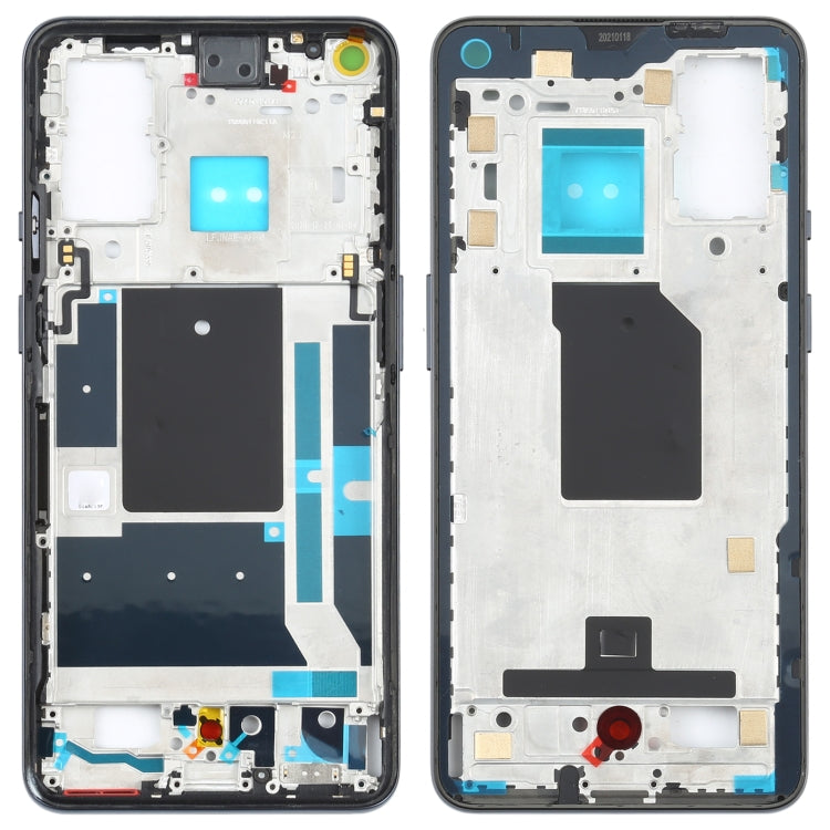For OnePlus 9 (EU/NA Version) Middle Frame Bezel Plate (Black) - Frame Bezel Plate by PMC TechLife | Online Shopping South Africa | PMC TechLife