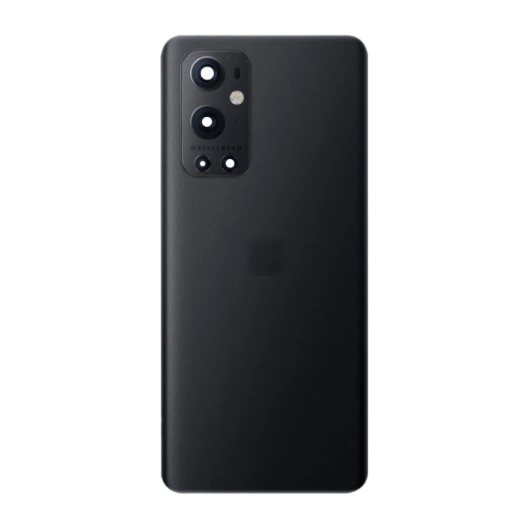 For OnePlus 9 Pro Battery Back Cover With Camera Lens (Black)