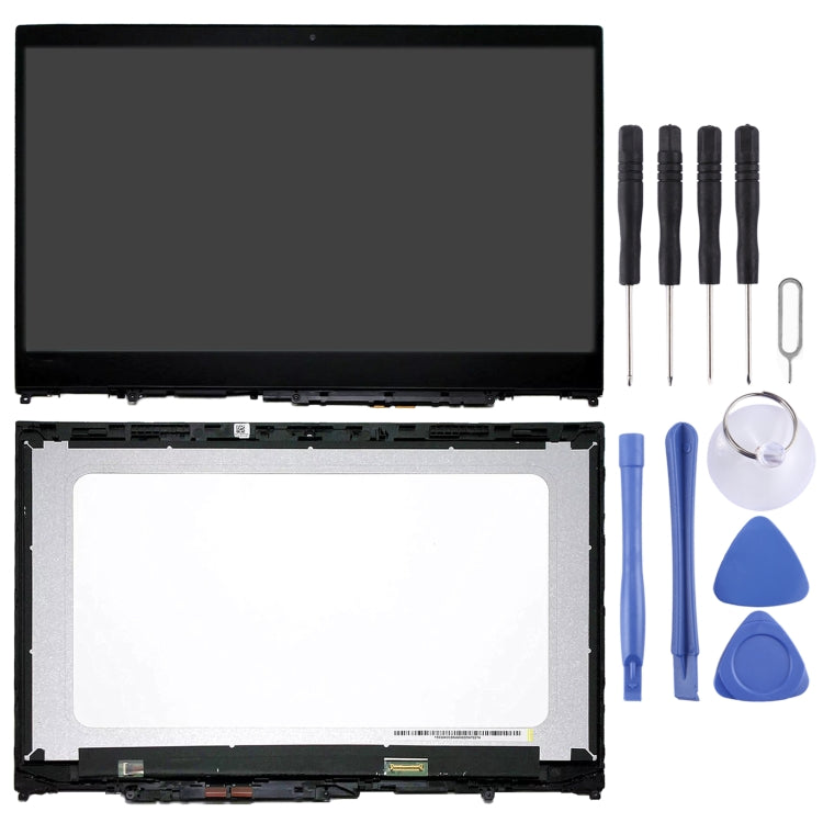 1920 x 1080 FHD OEM LCD Screen for Lenovo IdeaPad Flex 5-15 / Yoga 520 Digitizer Full Assembly with Frame (Black)