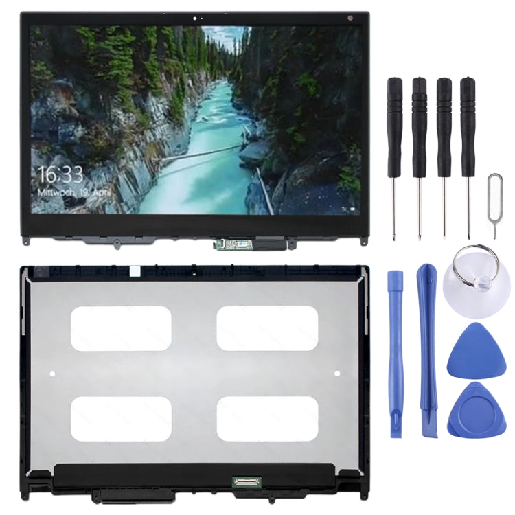 1920 x 1080 FHD OEM LCD Screen for Lenovo Yoga 370-13 LP133WF4-SPA1 Digitizer Full Assembly with Frame - free shipping - PMC TechLife - Order now!