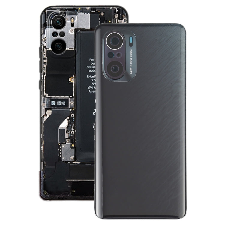 Original Battery Back Cover for Xiaomi Redmi K40 Pro M2012K11C(Black) - Back Cover by PMC TechLife | Online Shopping South Africa | PMC TechLife