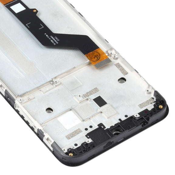 TFT LCD Screen for Motorola Moto E7 Plus XT2081-1 Digitizer Full Assembly with Frame (Black)
