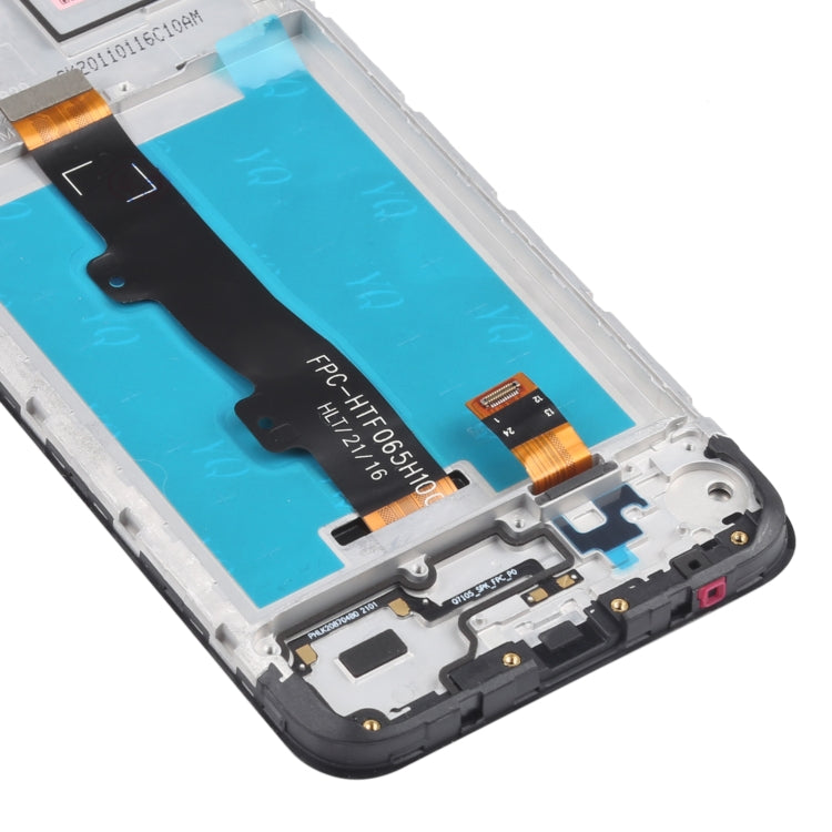 TFT LCD Screen for Motorola Moto E7 Power PAMH0001IN PAMH0010IN PAMH0019IN Digitizer Full Assembly with Frame (Black)
